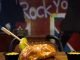 Band of Burgers Southgate Wagyu beef burger with melted cheese and caramelized onions
