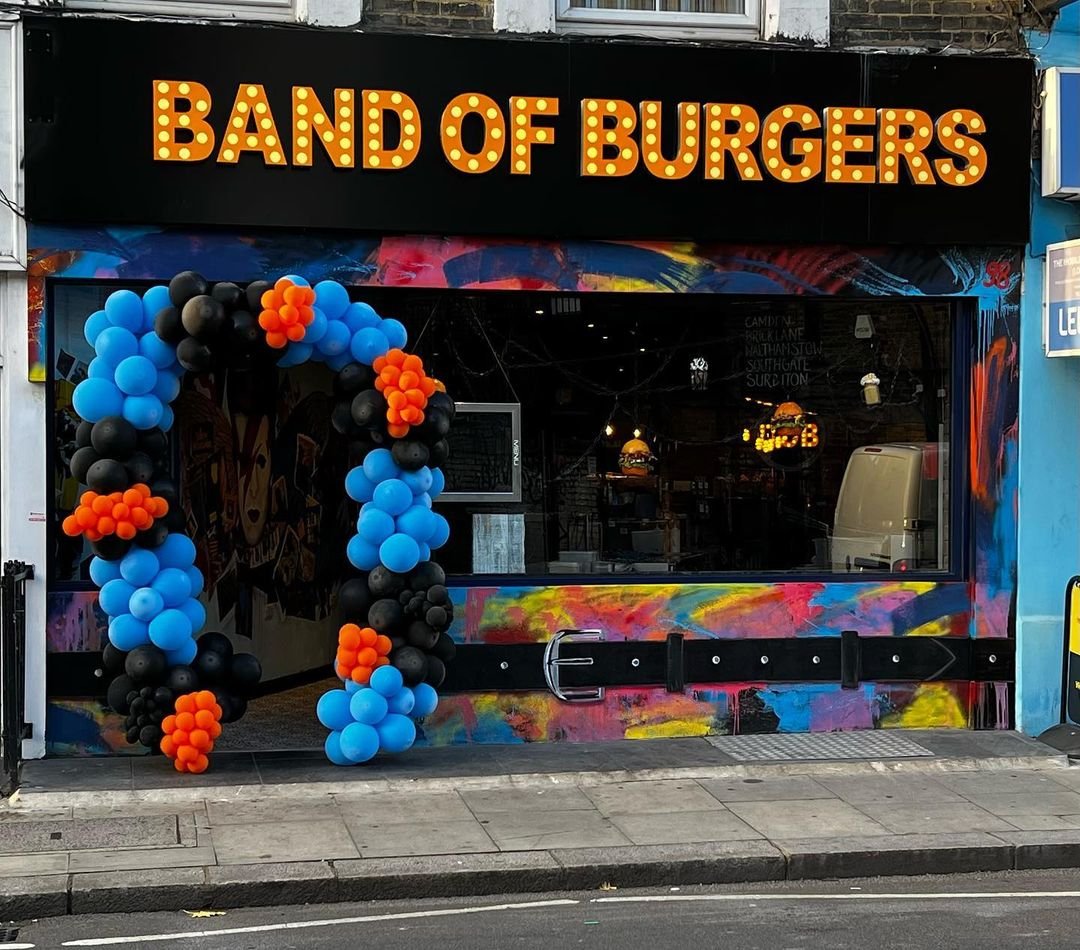 Band of Burgers Fulham entrance